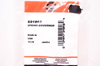 New OEM Briggs & Stratton 691862 Governor Spring NOS