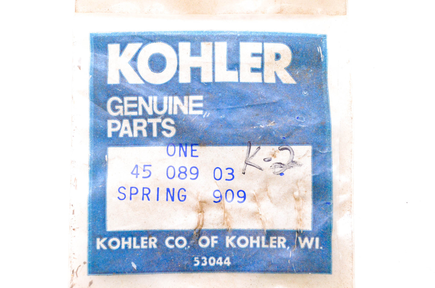 Kohler 45 089 03 Spring NOS