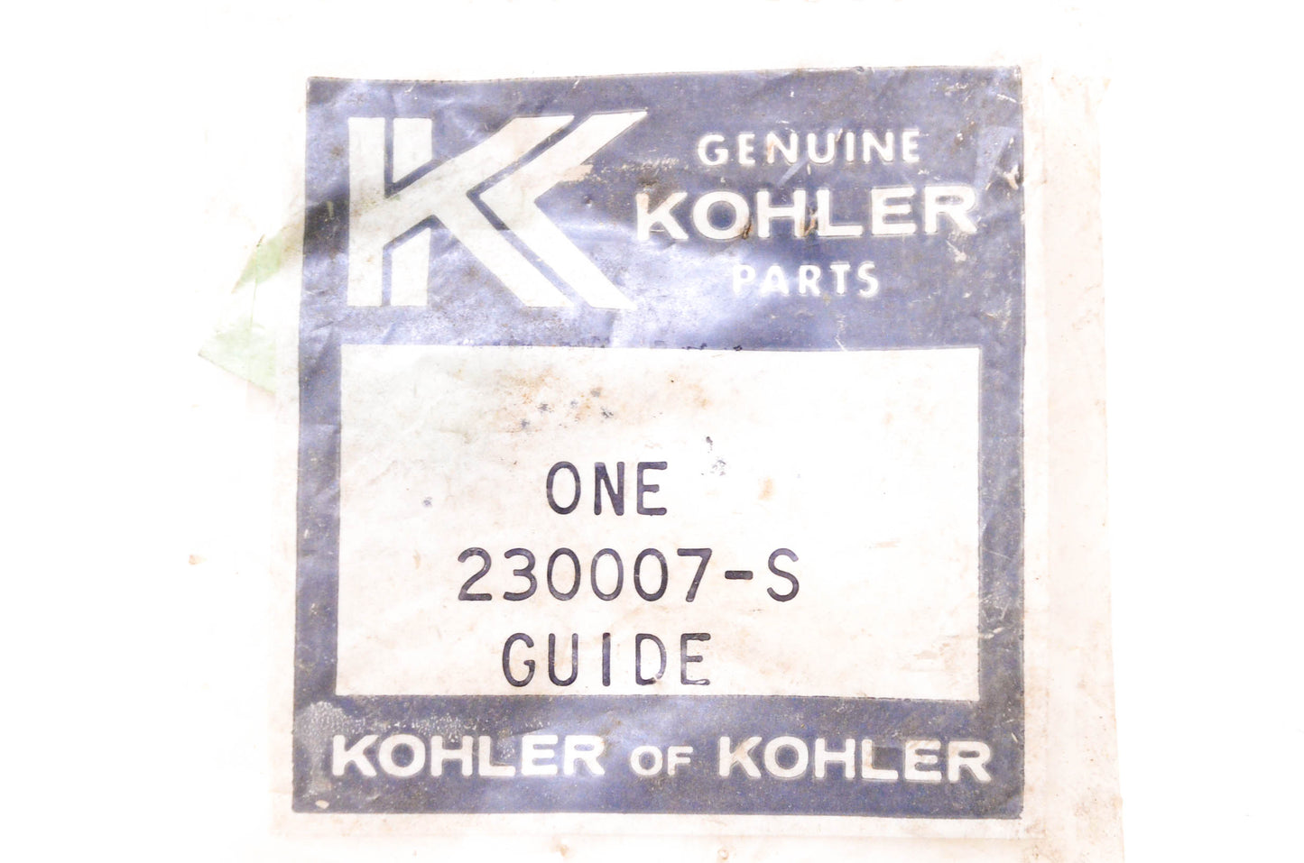 Kohler 230007-S Valve Guide NOS