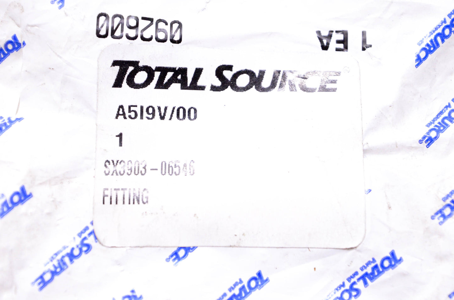 Total Source SX3903-06546, 3903-06546 Synflex Hose Coupling NOS
