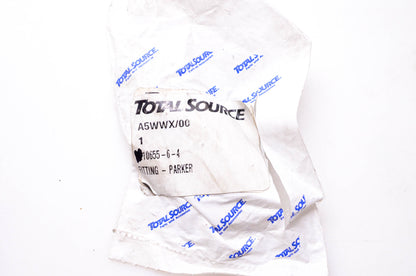 Total Source 10655-6-4 Parker Fitting NOS