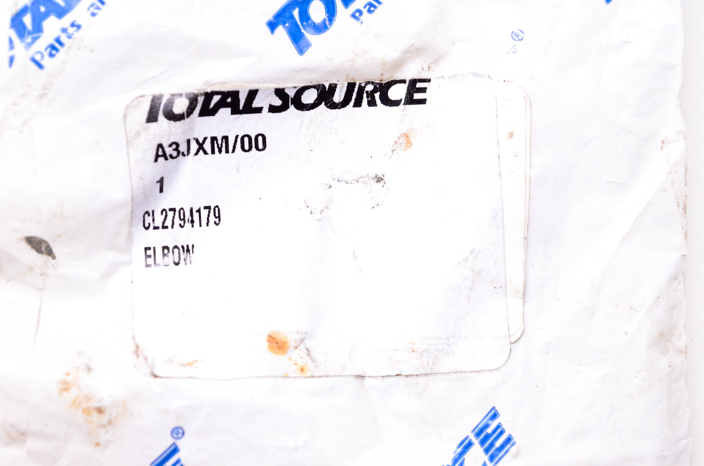 Total Source 2794179 Clark Forklift Elbow NOS