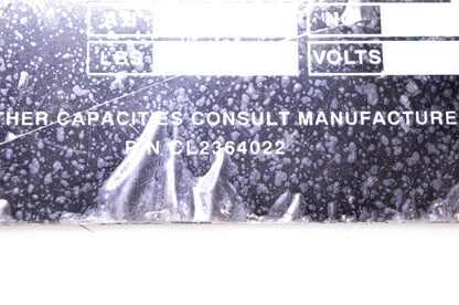 Clark 2364022 Plate NOS