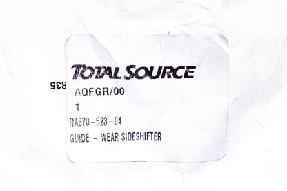 Total Source 870-523-04 Wear Sideshifter Guide fits Raymond NOS