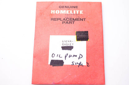 Homelite 69244 Oil Pump Gasket NOS