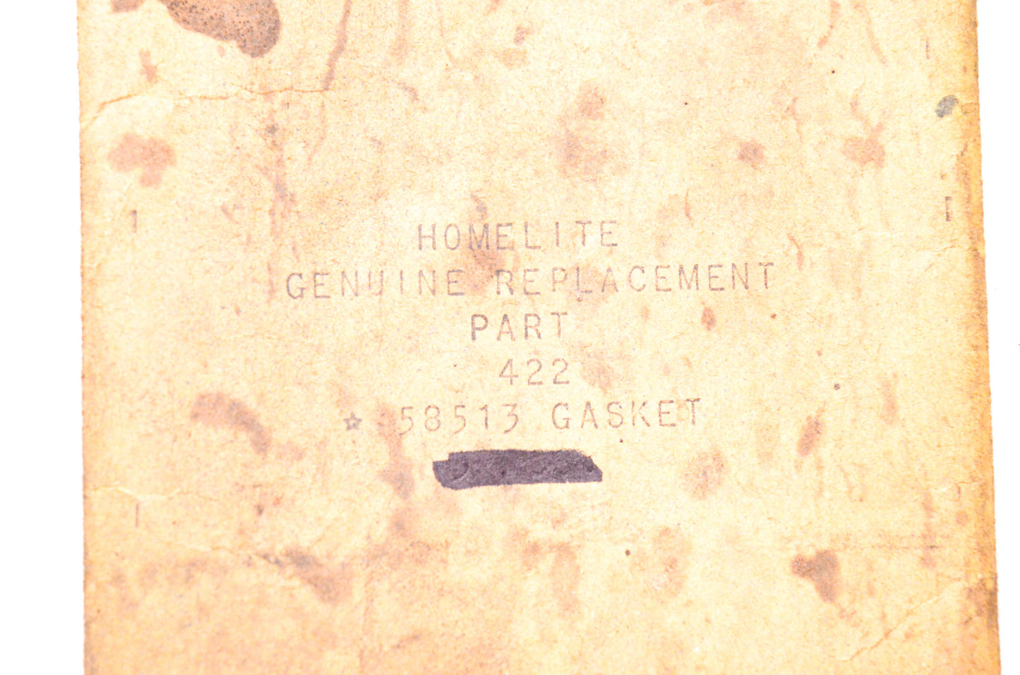 Homelite 58513 Gasket NOS