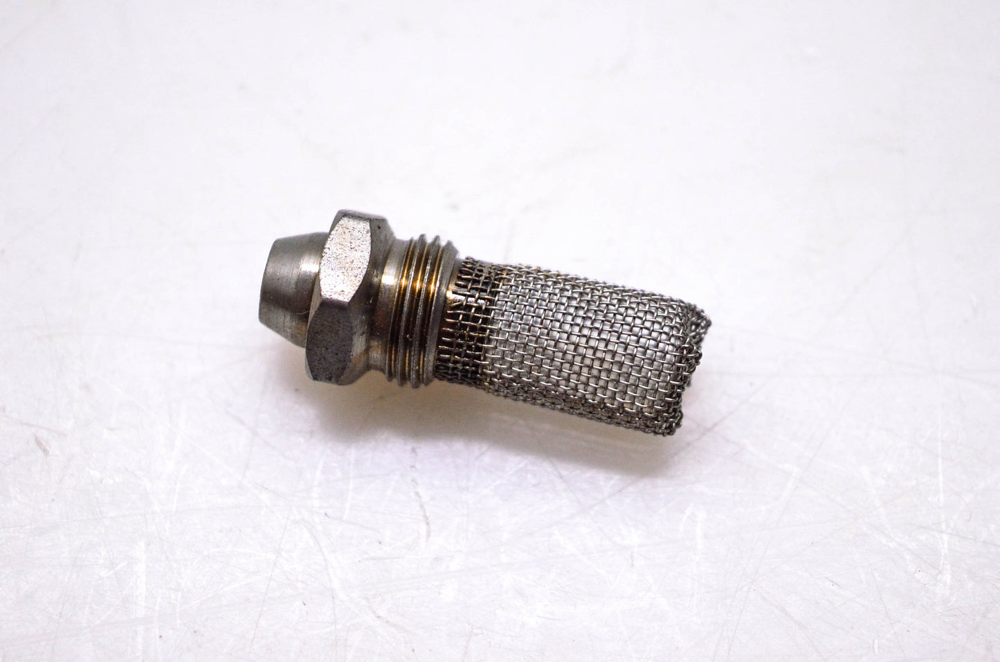New OEM Stihl 4229 140 6901 Connector with Screen NOS