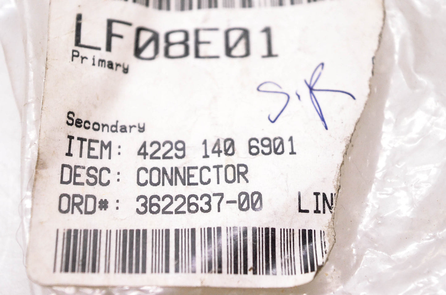New OEM Stihl 4229 140 6901 Connector with Screen NOS