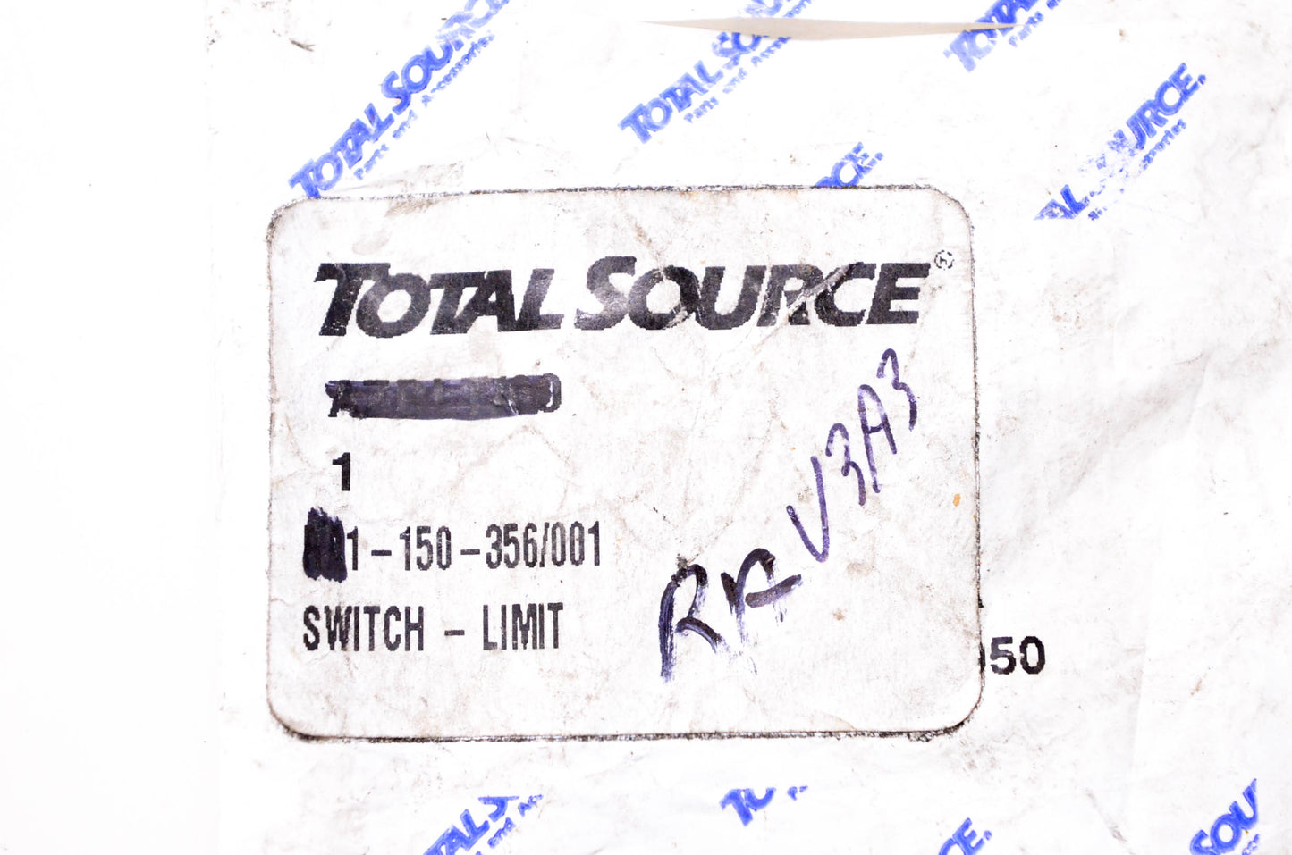 Total Source 1-150-356 Limit Switch fits Raymond NOS