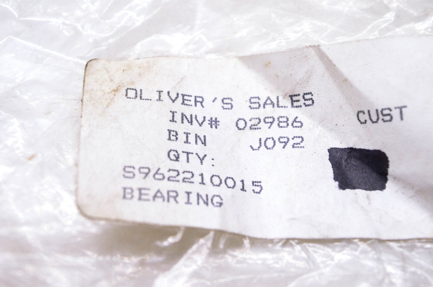 Dolmar 962210015 Needle Cage NOS