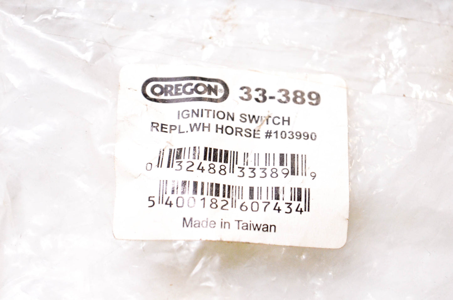 Oregon 33-389, 103990 Ignition Switch NOS