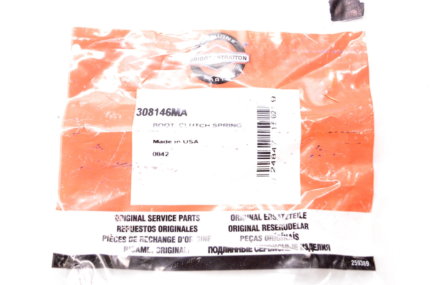 New OEM Briggs & Stratton 308146MA Boot Clutch Spring NOS