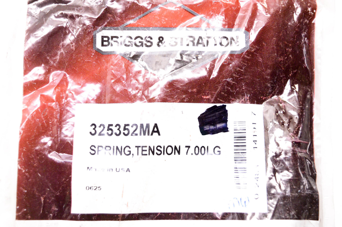 New OEM Briggs & Stratton 325352MA Tension Spring 7.00 LG NOS
