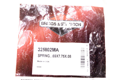New OEM Briggs & Stratton 325802MA Spring .69X7 75X.08 NOS