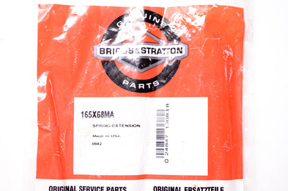 New OEM Briggs & Stratton 165X68MA Extension Spring NOS