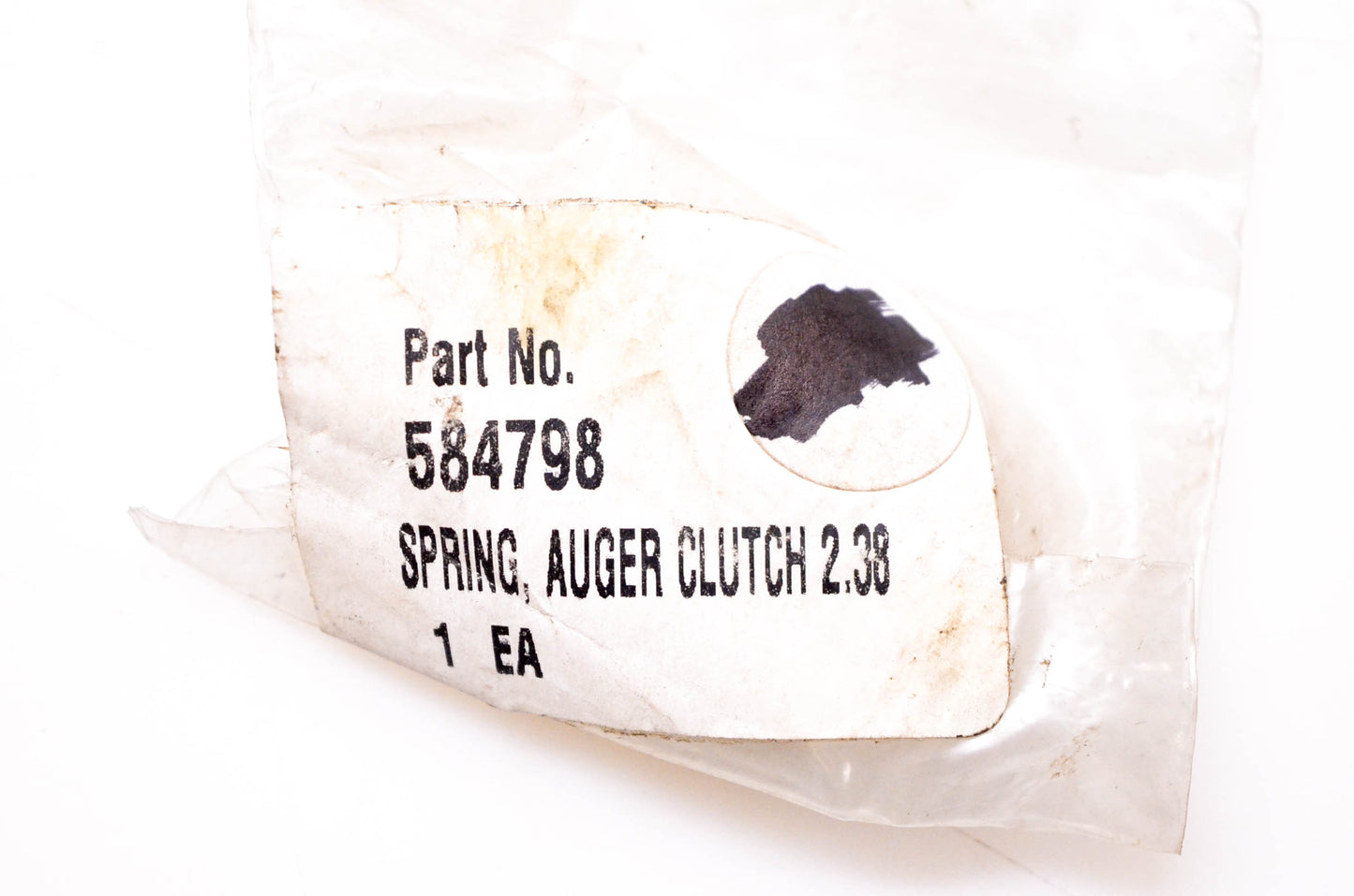 New OEM Briggs & Stratton 584798 Auger Clutch Spring NOS