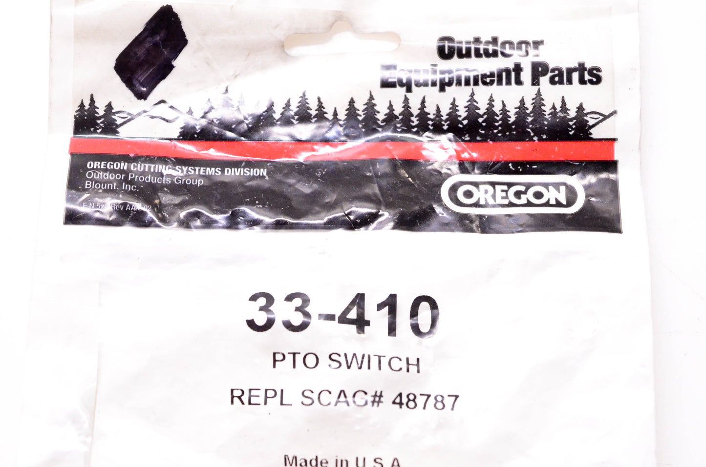 Oregon 33-410, 48787 PTO Switch NOS