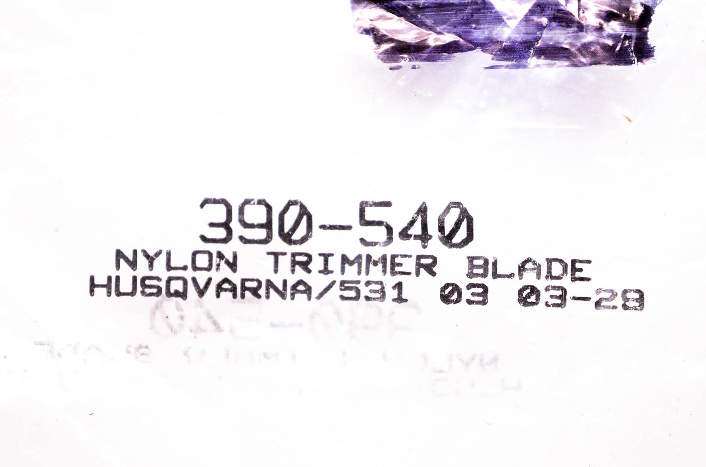 Stens 390-540 Nylon Trimmer Blades for Husqvarna 531 Qty 6 NOS