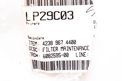 New OEM Stihl 4238 967 4400 Filter Maintenance Sticker NOS