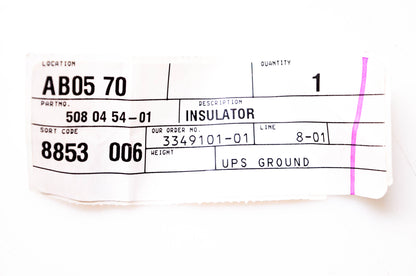 New OEM Husqvarna 508 04 54-01 Insulator NOS
