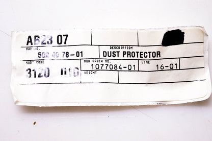 New OEM Husqvarna 502 40 78-01 Dust Protector NOS