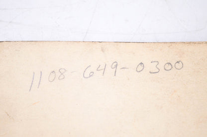 New OEM Stihl 1108-649-0300 Oil Tank Cover Gasket NOS