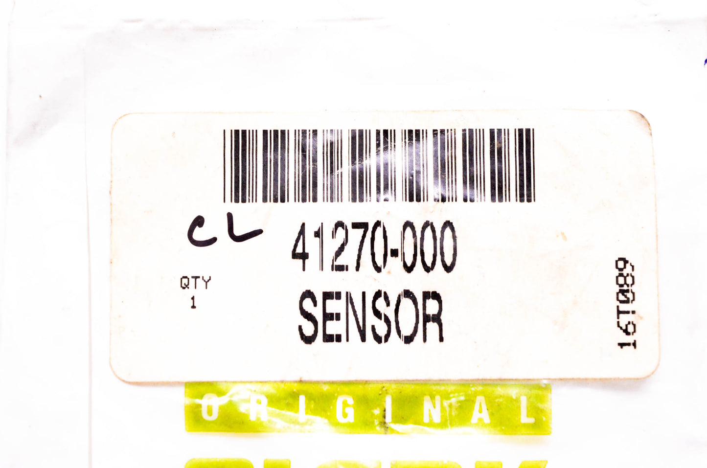 Clark 41270-000, 9732, 59085-010 Sensor NOS