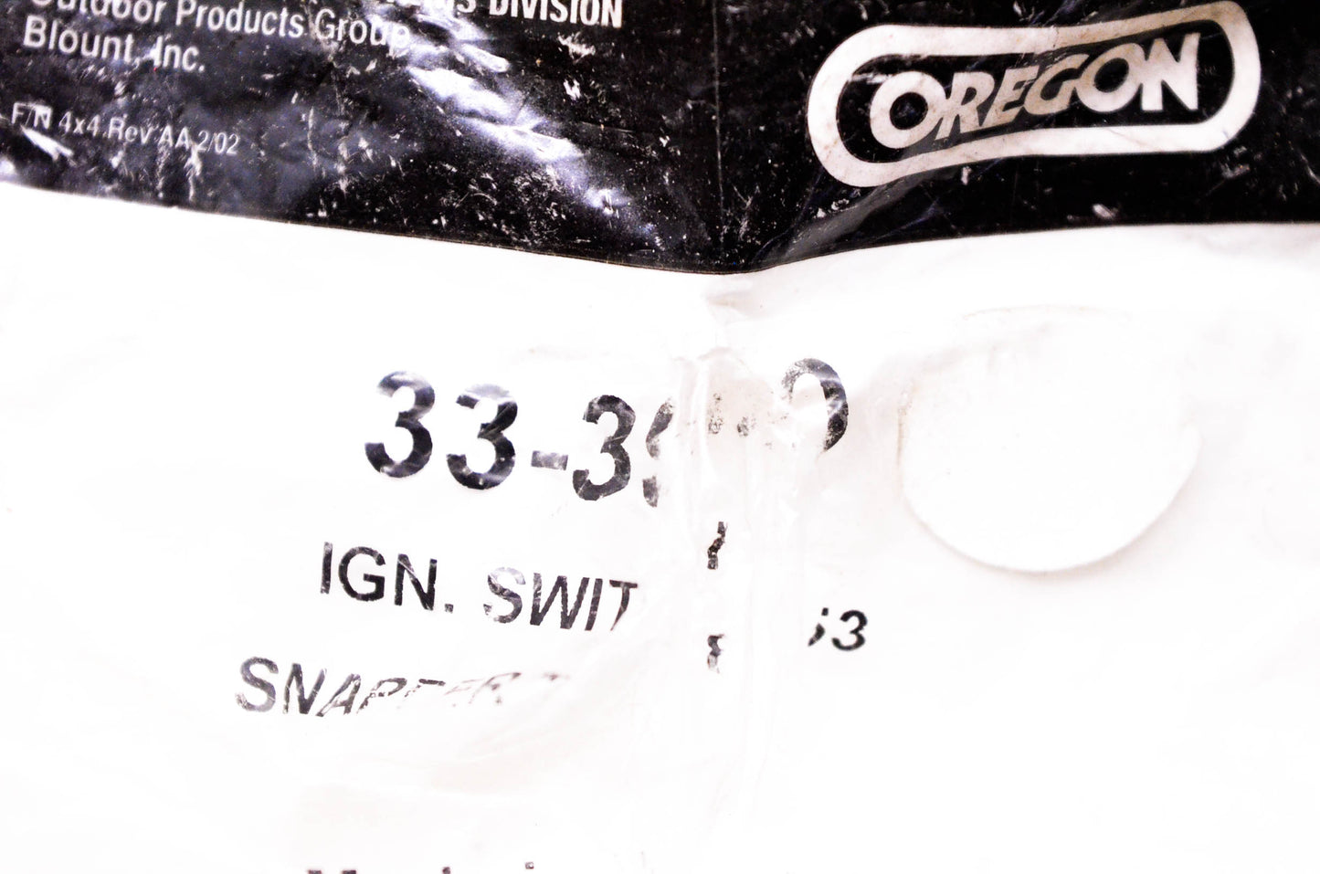 Oregon 33-390 Ignition Switch Snapper Kit NOS