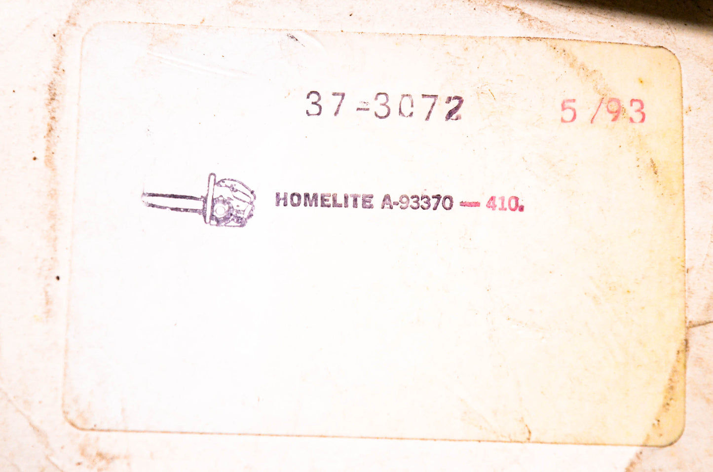 High Torque 37-3072 Starter Rewind Spring NOS