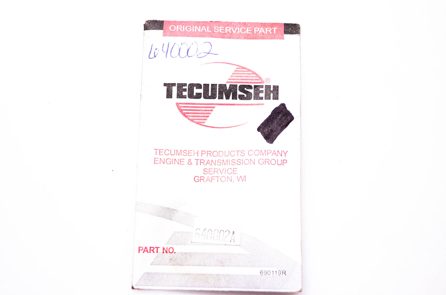 New OEM Tecumseh 640002 Carburetor Repair Kit NOS