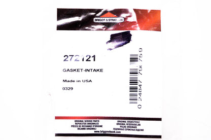New OEM Briggs & Stratton 272121 Intake Gasket NOS