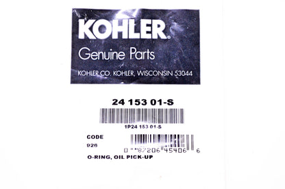 Kohler 24 153 01-S Oil Pick Up O Ring NOS
