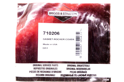 New OEM Briggs & Stratton 710206 Rocker Cover Gasket NOS