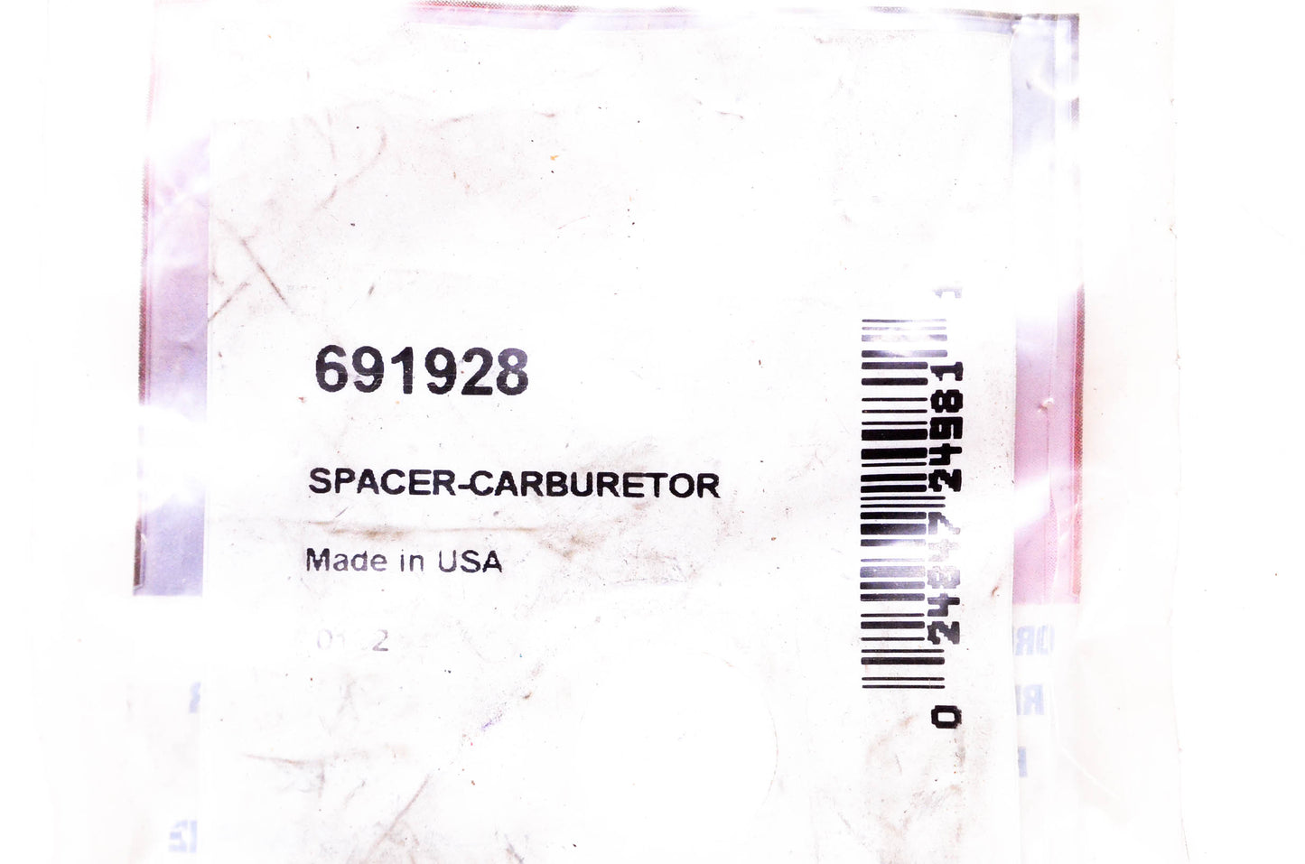 New OEM Briggs & Stratton 691928 Carburetor Spacer NOS