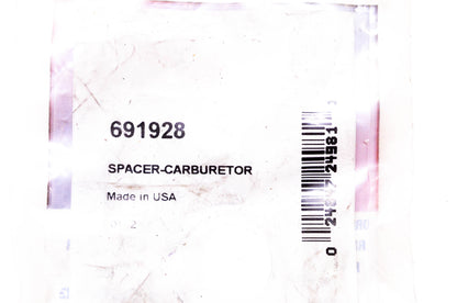 New OEM Briggs & Stratton 691928 Carburetor Spacer NOS