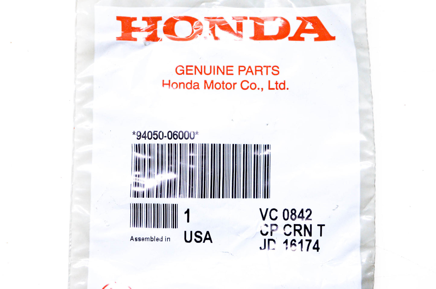 New OEM Honda 94050-06000 Flange Nut NOS
