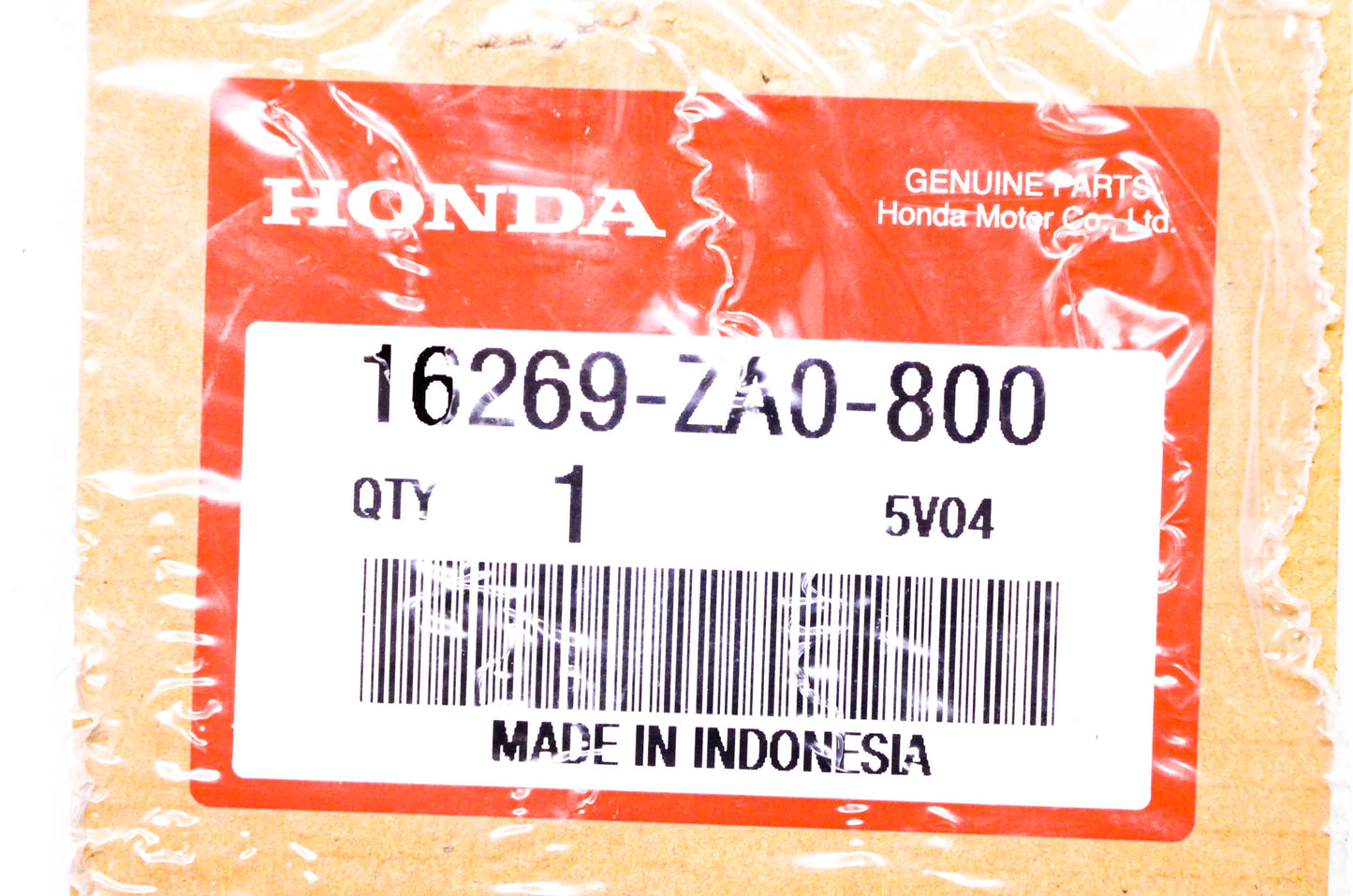 New OEM Honda 16269-ZA0-800 Air Cleaner Gasket NOS