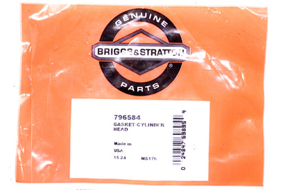 New OEM Briggs & Stratton 796584 Cylinder Head Gasket NOS
