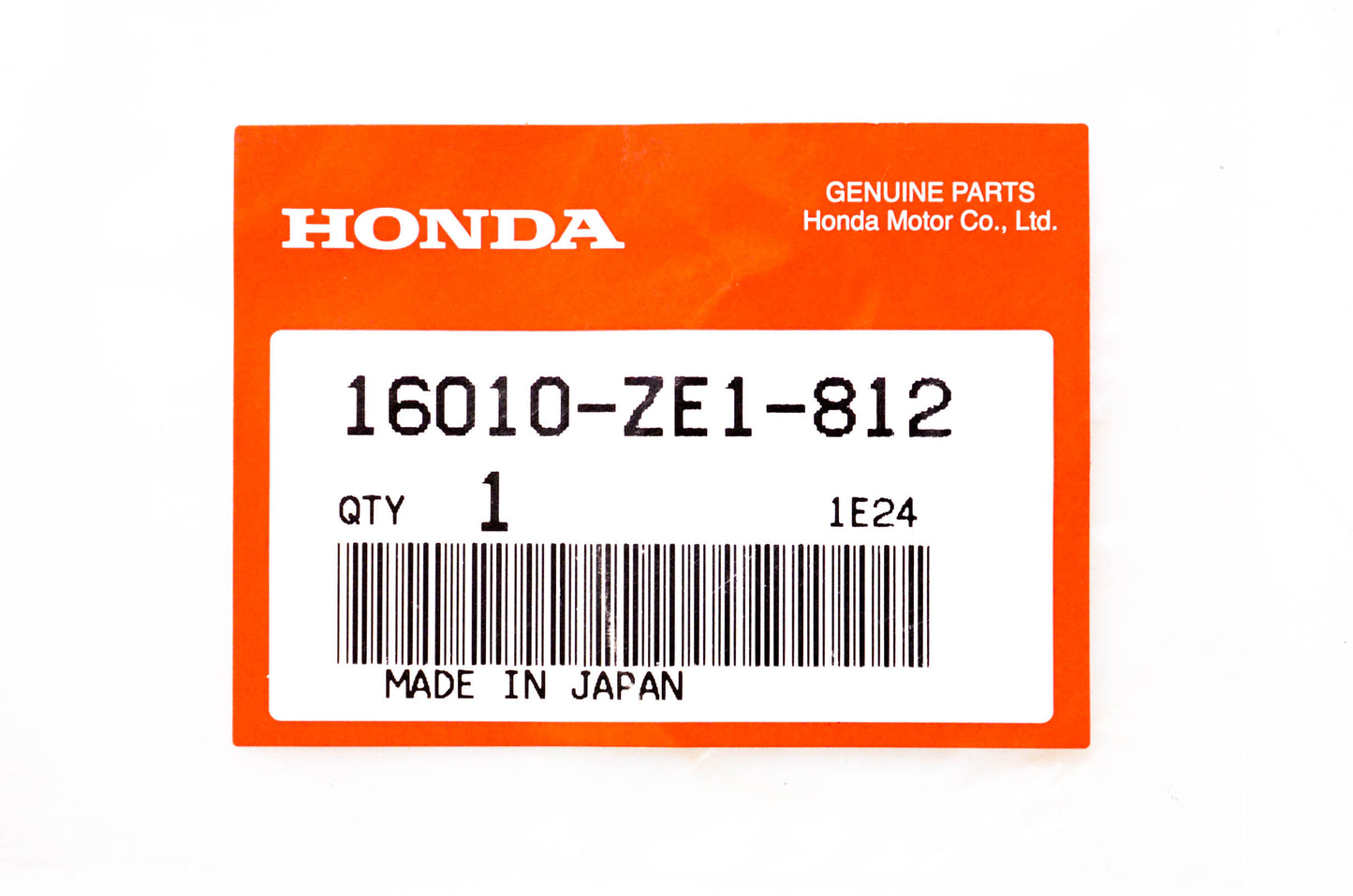 New OEM Honda 16010-ZE1-812 Carburetor Gasket Kit NOS