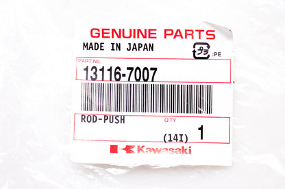 New OEM Kawasaki 13116-7007 Push Rod NOS
