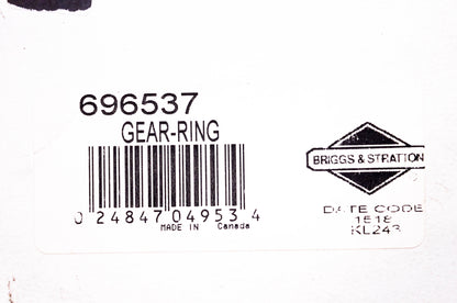 New OEM Briggs & Stratton 696537 Ring Gear Kit NOS