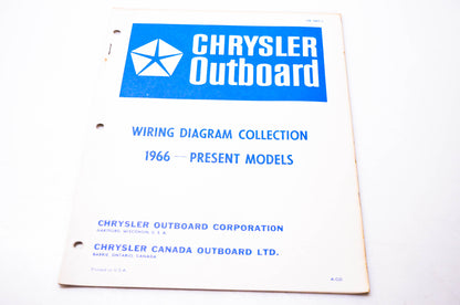 Chrysler Outboard OB1897-1 Wiring Diagram Collection 1966 Present Models
