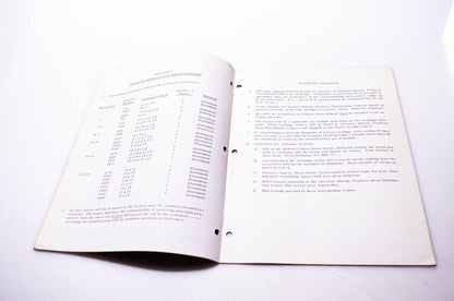 Chrysler Outboard OB1964 Service Bulletin Collection 1973