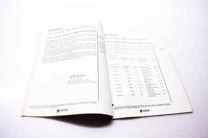 Chrysler Outboard OB1646 Service Bulletin Collection 1971