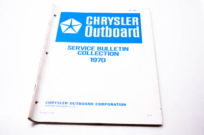 Chrysler Outboard OB1445 Service Bulletin Collection 1970