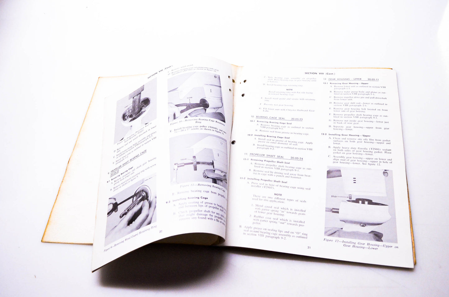 Chrysler Outboard OB979 Service Manual 20 HP Outboard Motors