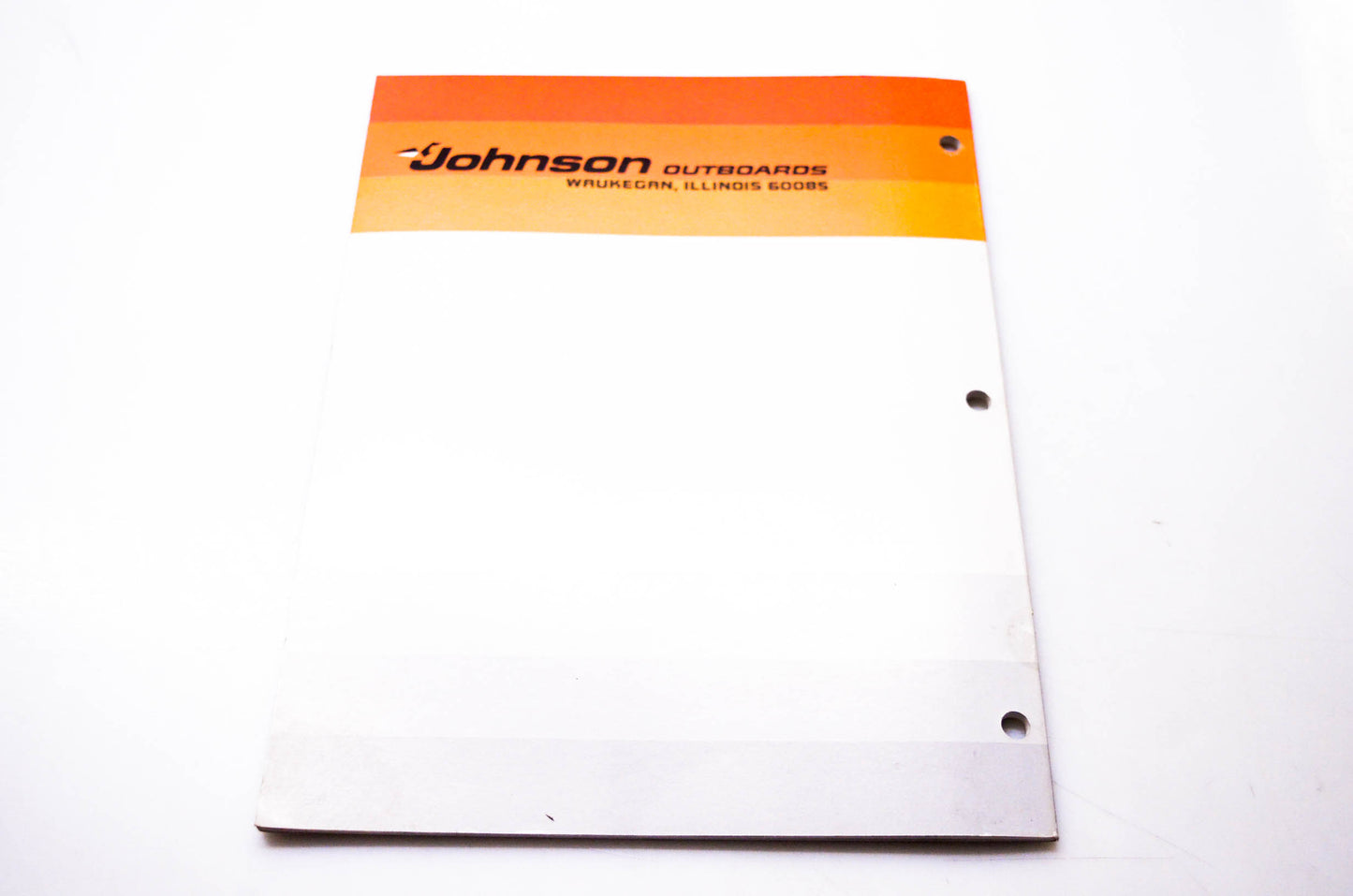 OMC 7702 Johnson Outboards 1977 Service Manual 2 HP