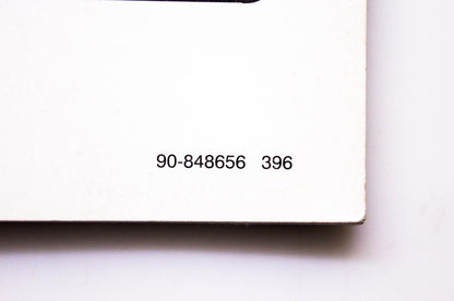 Brunswick Corporation 90-848656 396 MerCruiser Hi-Performance Series Service Manual Number 4