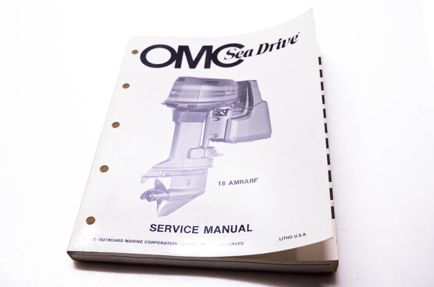 OMC 507762 Sea Drive Service Manual 16 AMRARF