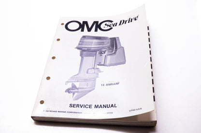 OMC 507762 Sea Drive Service Manual 16 AMRARF